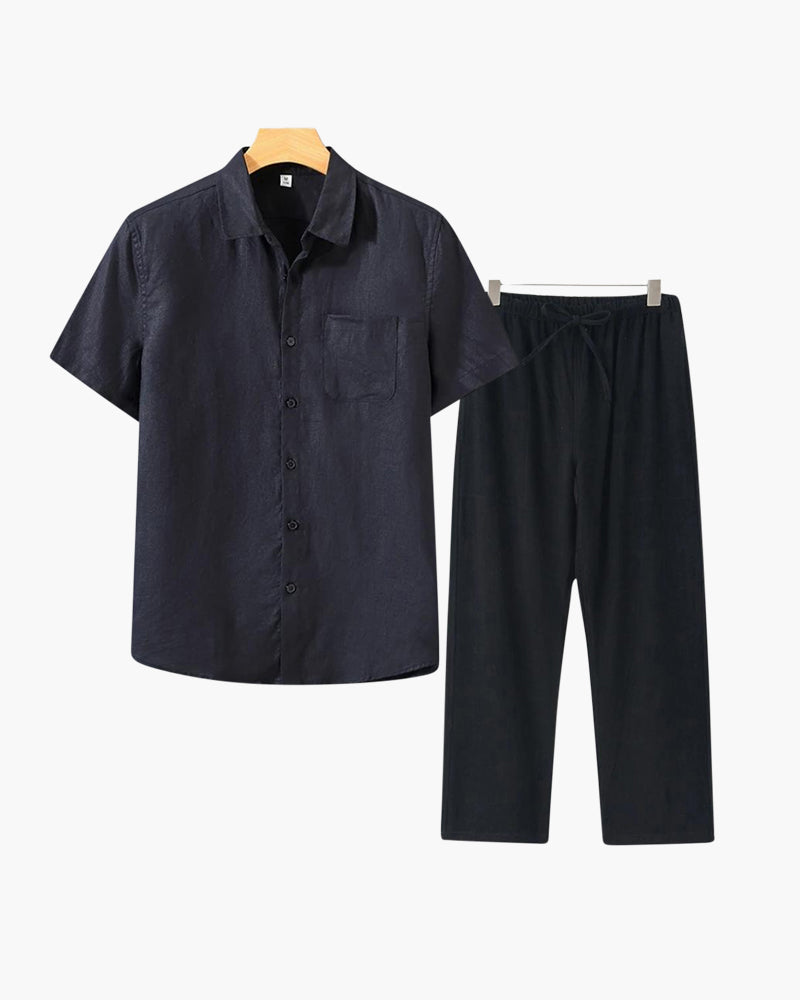 Linen Combo (Shortsleeve) - Iron & Oak