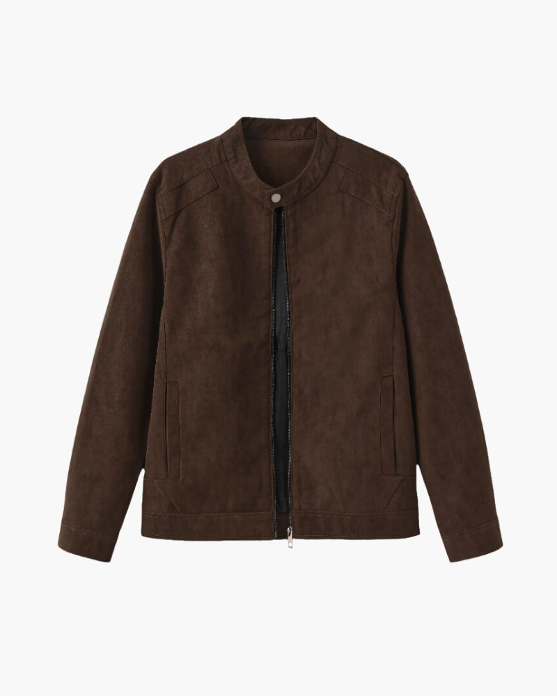 Estate Suede Leather Jacket - Iron & Oak