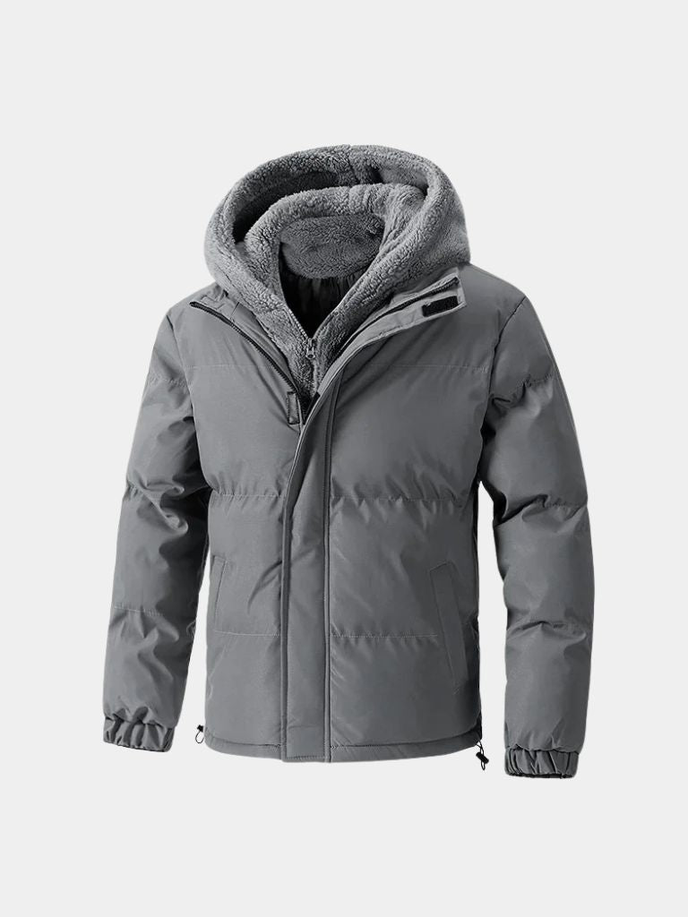 Summit Puffer Jacket - Iron & Oak