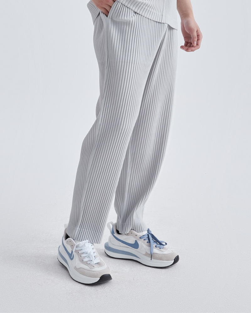 Ribbed Cotton Pantalon - Iron & Oak