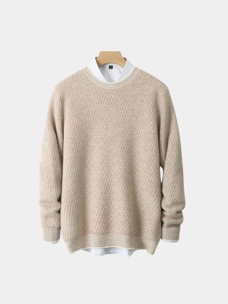 Skyline Cashmere Knit - Iron & Oak