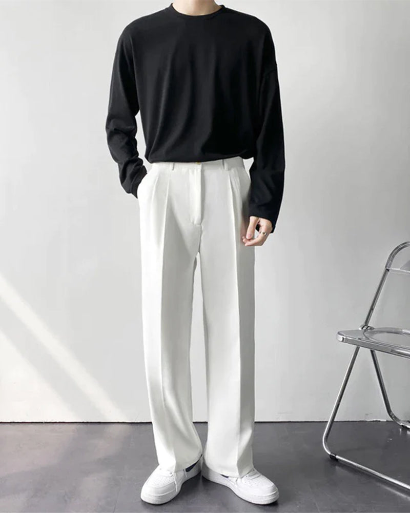 Paris Wide Fit Pantalon - Iron & Oak