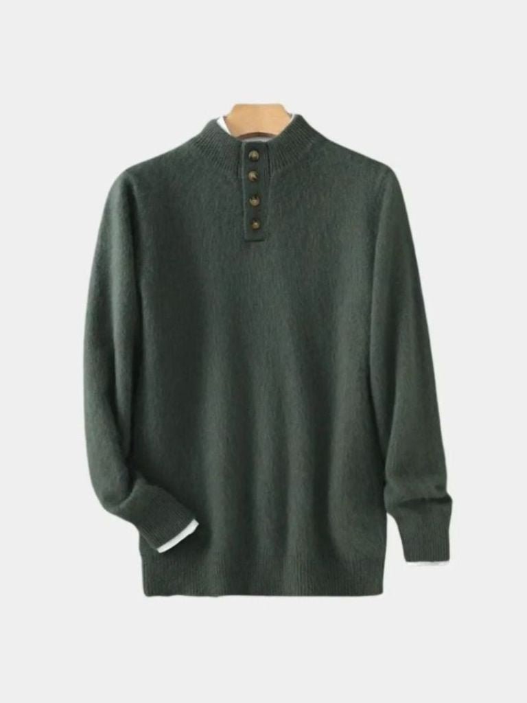 Timeless Luxe Cashmere Pullover - Iron & Oak