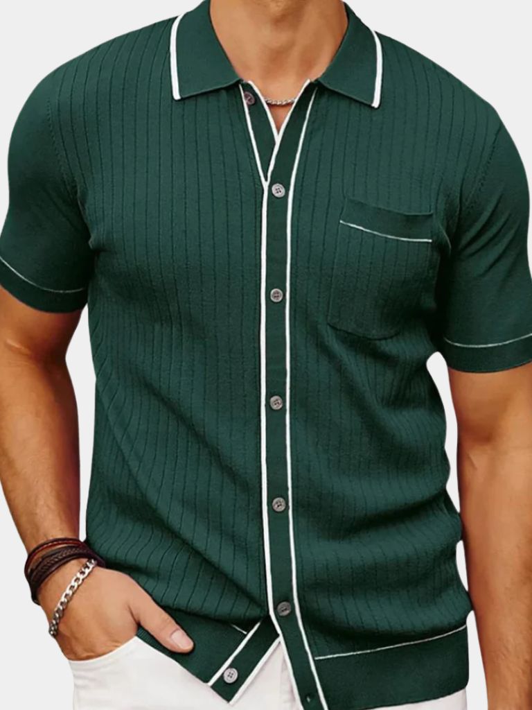 Valente Milano Polo Shirt - Iron & Oak