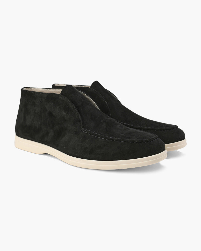 High Suede Loafers - Iron & Oak