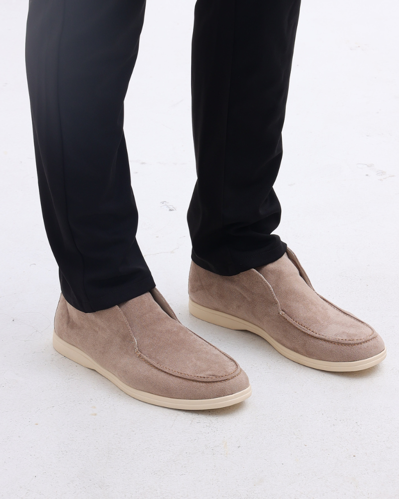 High Suede Loafers - Iron & Oak
