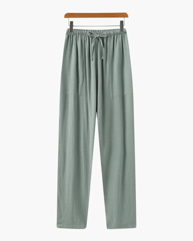 Marrakech - Linen Pantalon (Slim Fit) - Iron & Oak