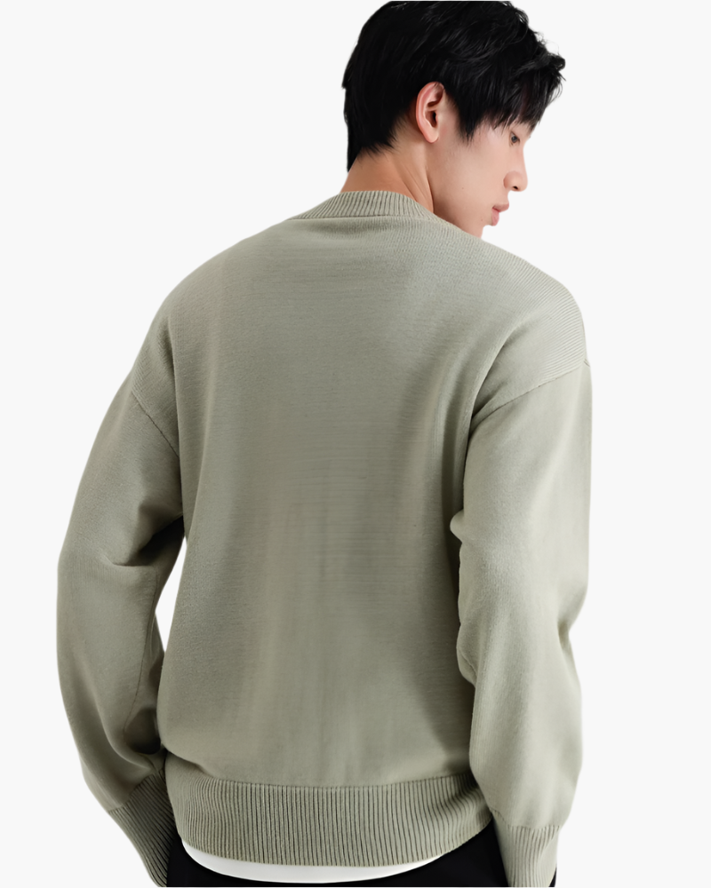 100% Premium Wool Turtleneck - Iron & Oak