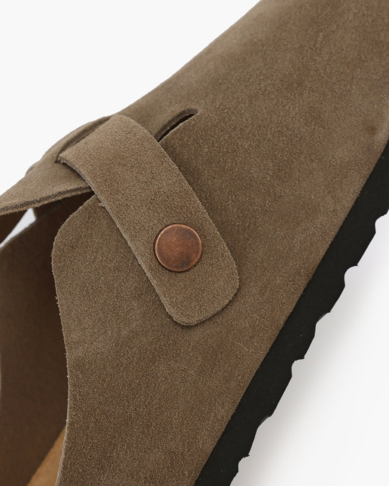 Suede Clogs - Iron & Oak