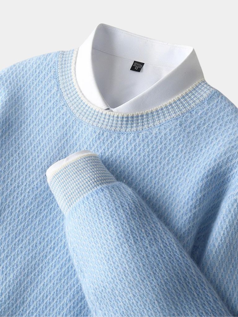 Skyline Cashmere Knit - Iron & Oak