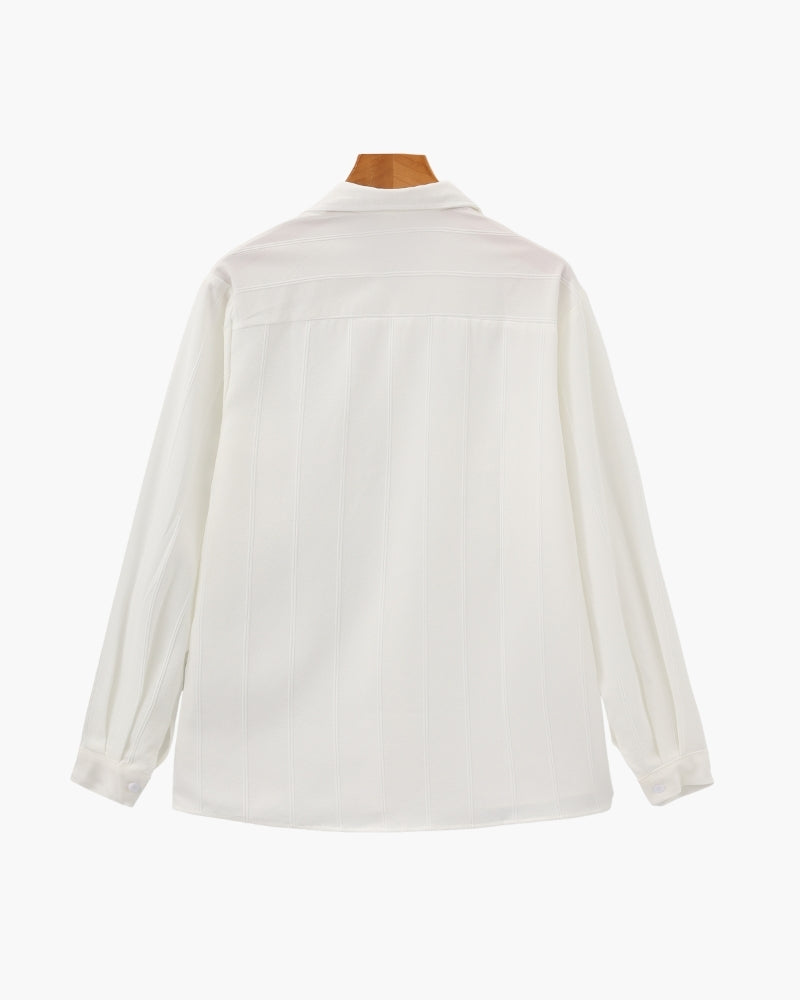 ST Tropez Ribbed Shirt - Iron & Oak