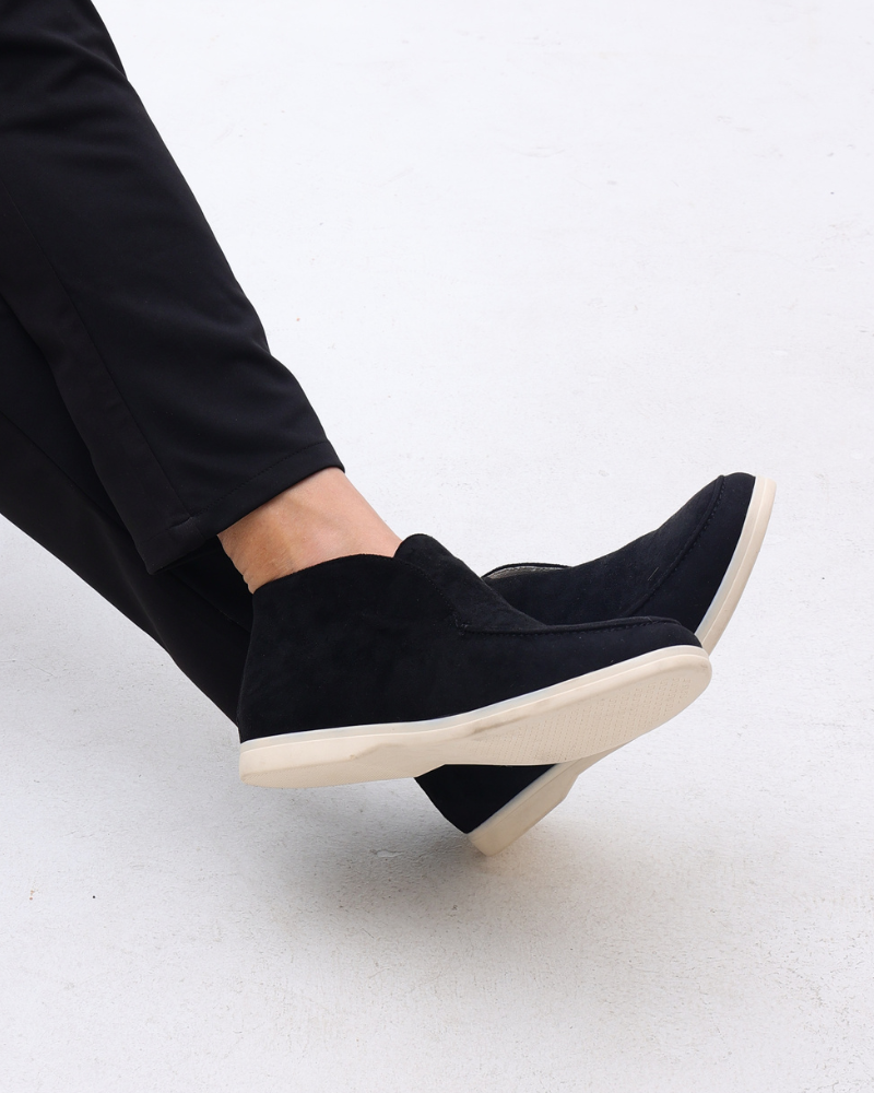 High Suede Loafers - Iron & Oak