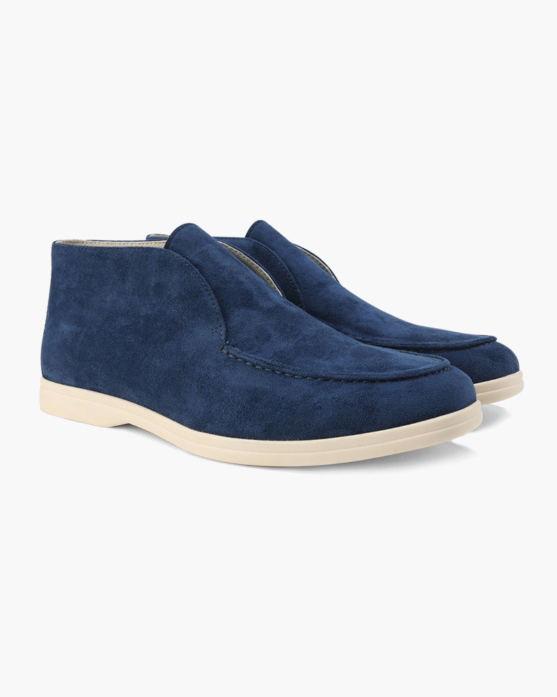 High Suede Loafers - Iron & Oak