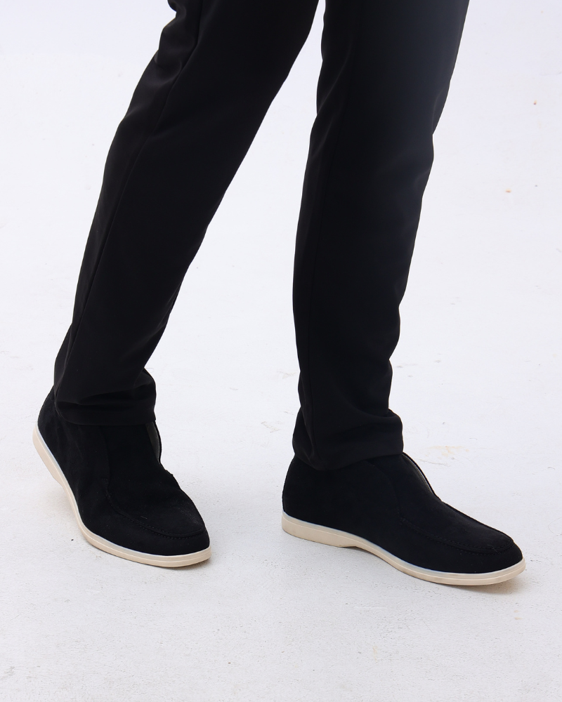 High Suede Loafers - Iron & Oak