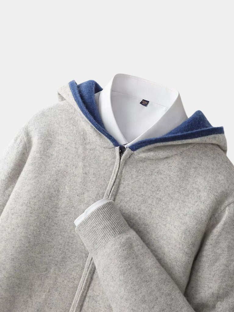 Villa Cashmere Hoodie - Iron & Oak