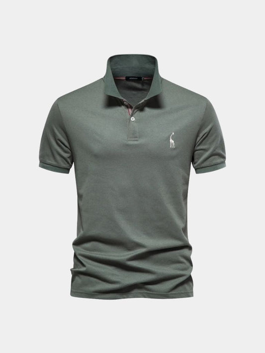 Signature Crest Polo - Iron & Oak