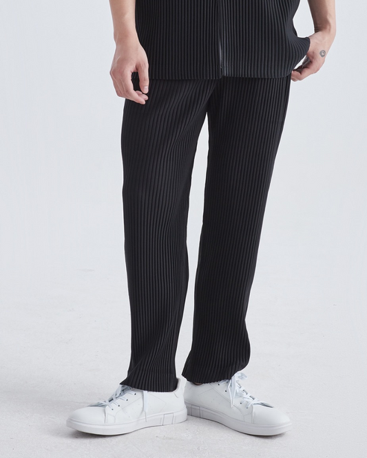 Ribbed Cotton Pantalon - Iron & Oak