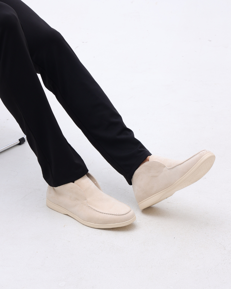 High Suede Loafers - Iron & Oak
