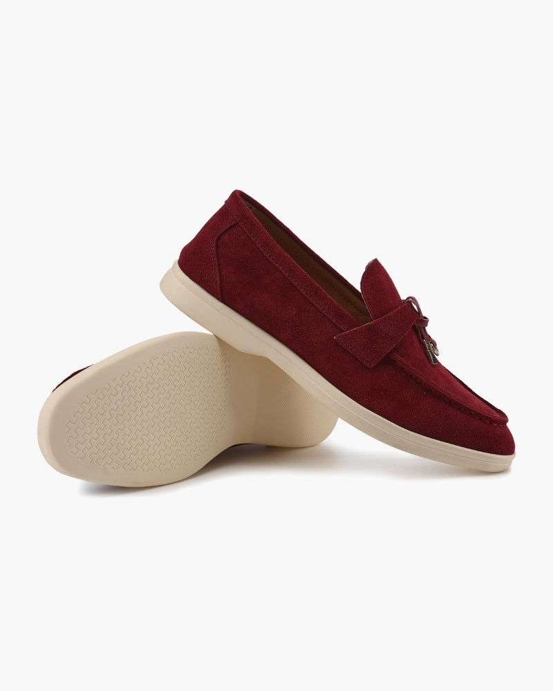Suede Lady Loafers - Iron & Oak