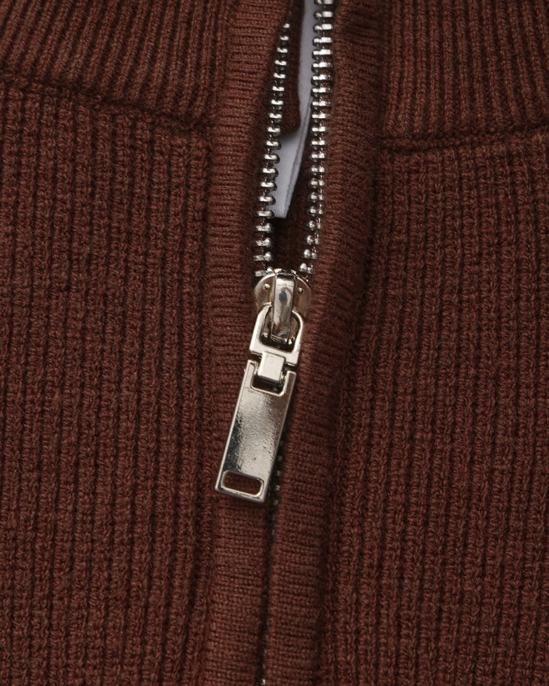 Refined Half-Zip Knit Pullover - Iron & Oak
