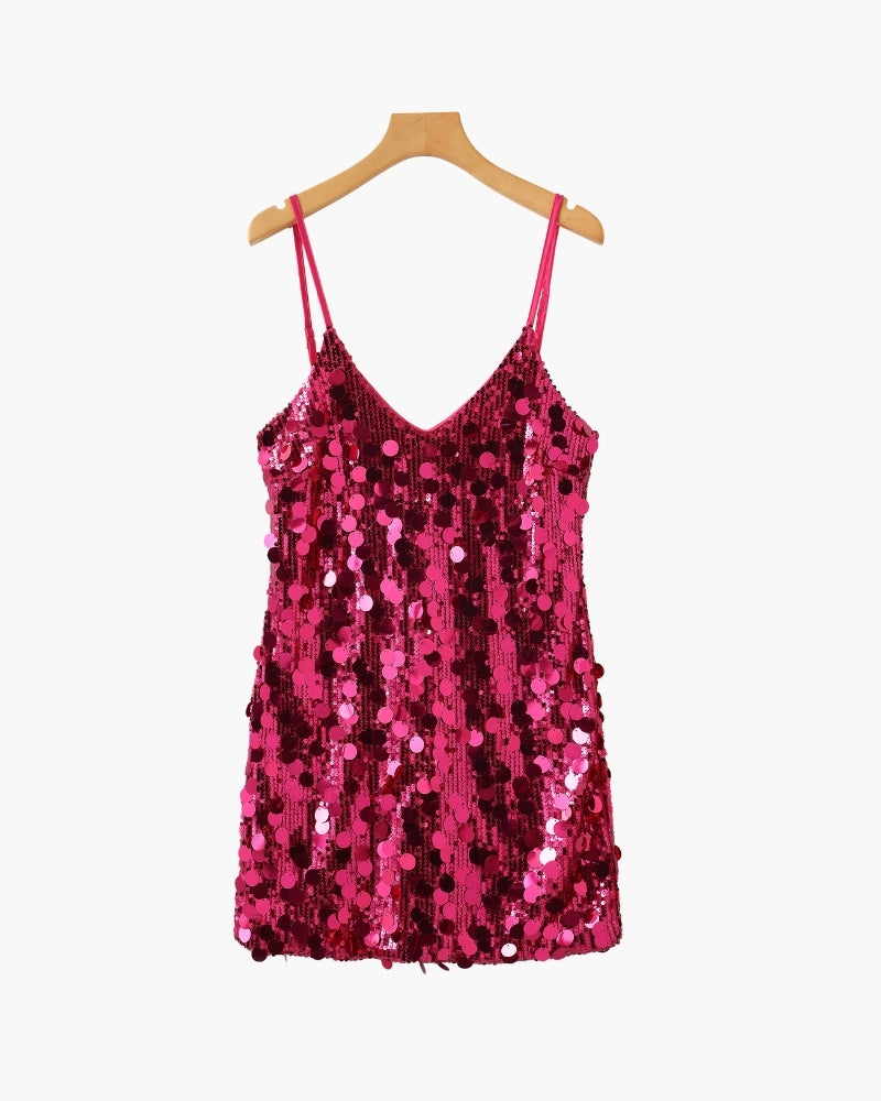 Sequin Party Mini Dress - Iron & Oak