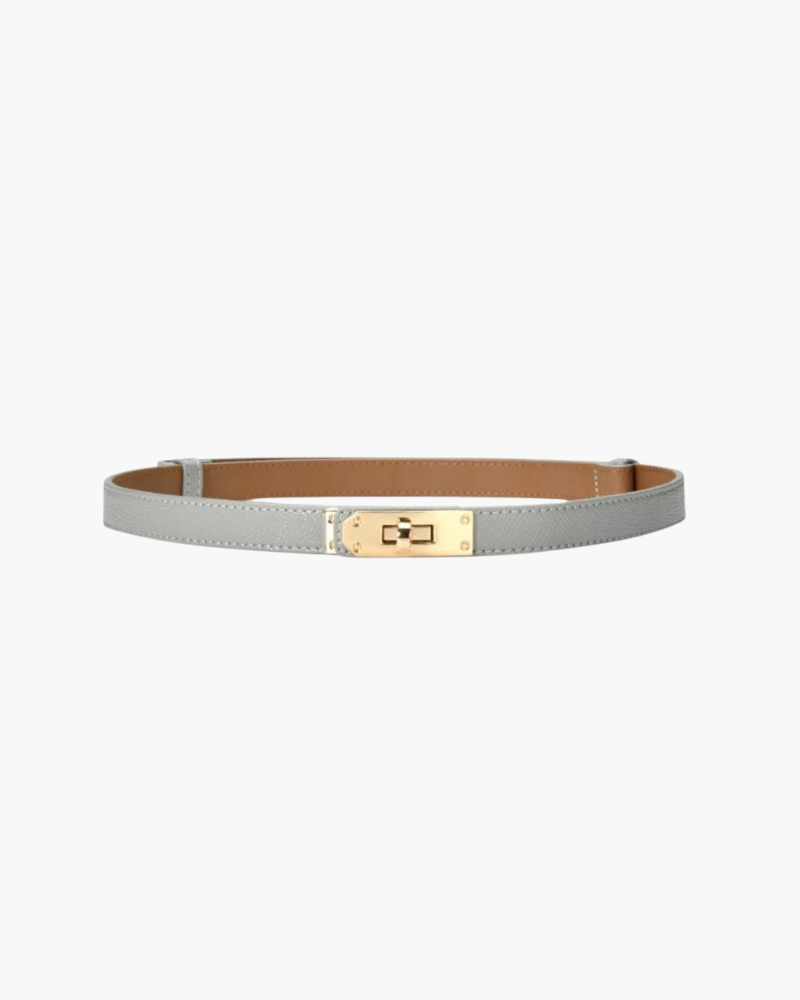 Vintage Slim Belt - Iron & Oak