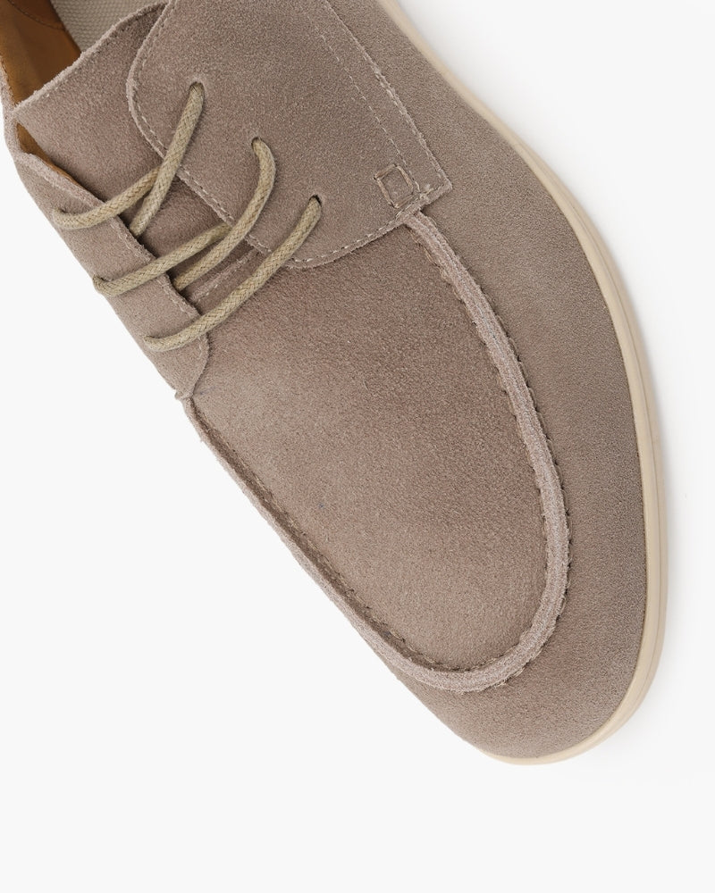 Premium Suede Lace Shoes - Iron & Oak