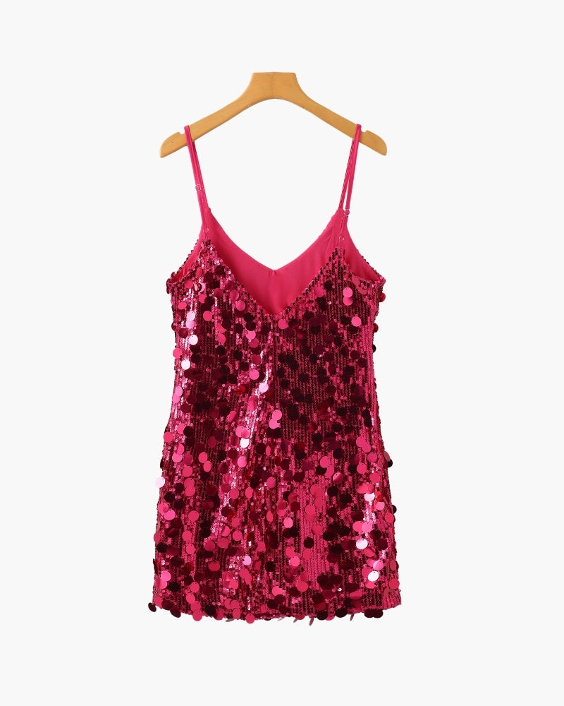 Sequin Party Mini Dress - Iron & Oak