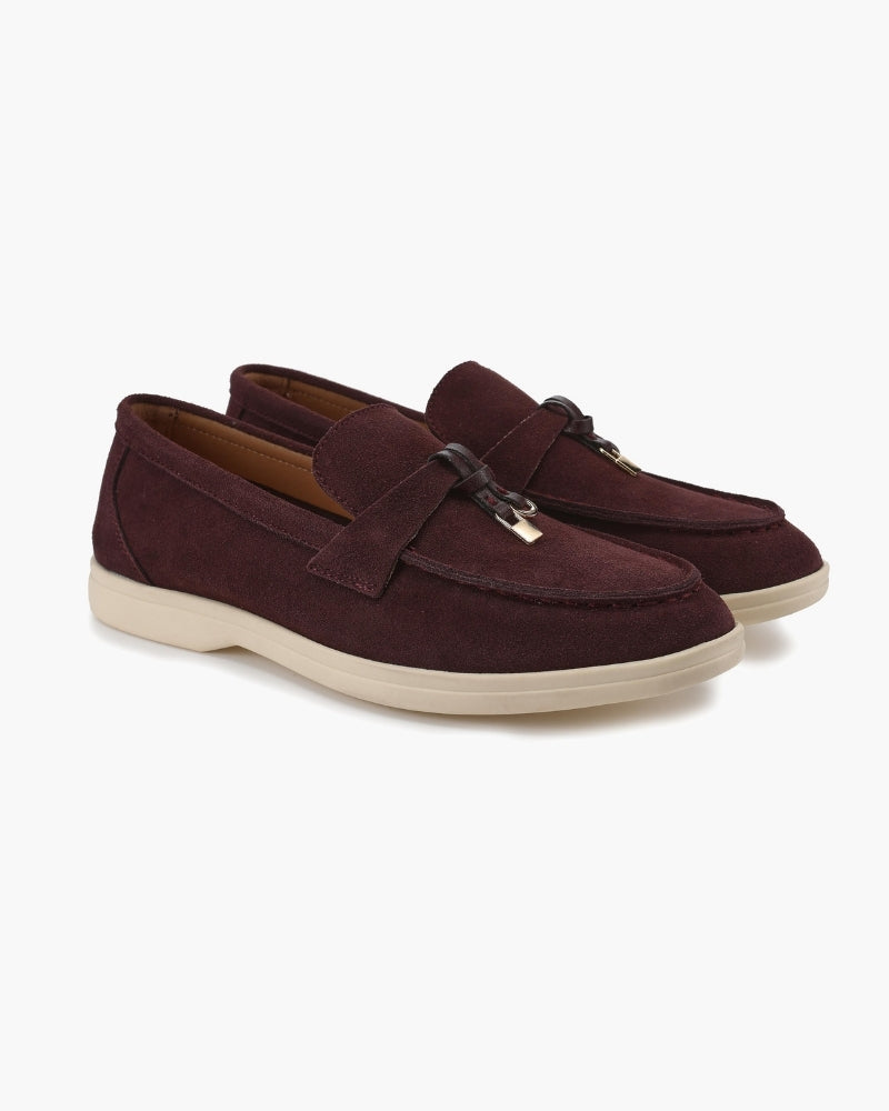 Suede Lady Loafers - Iron & Oak