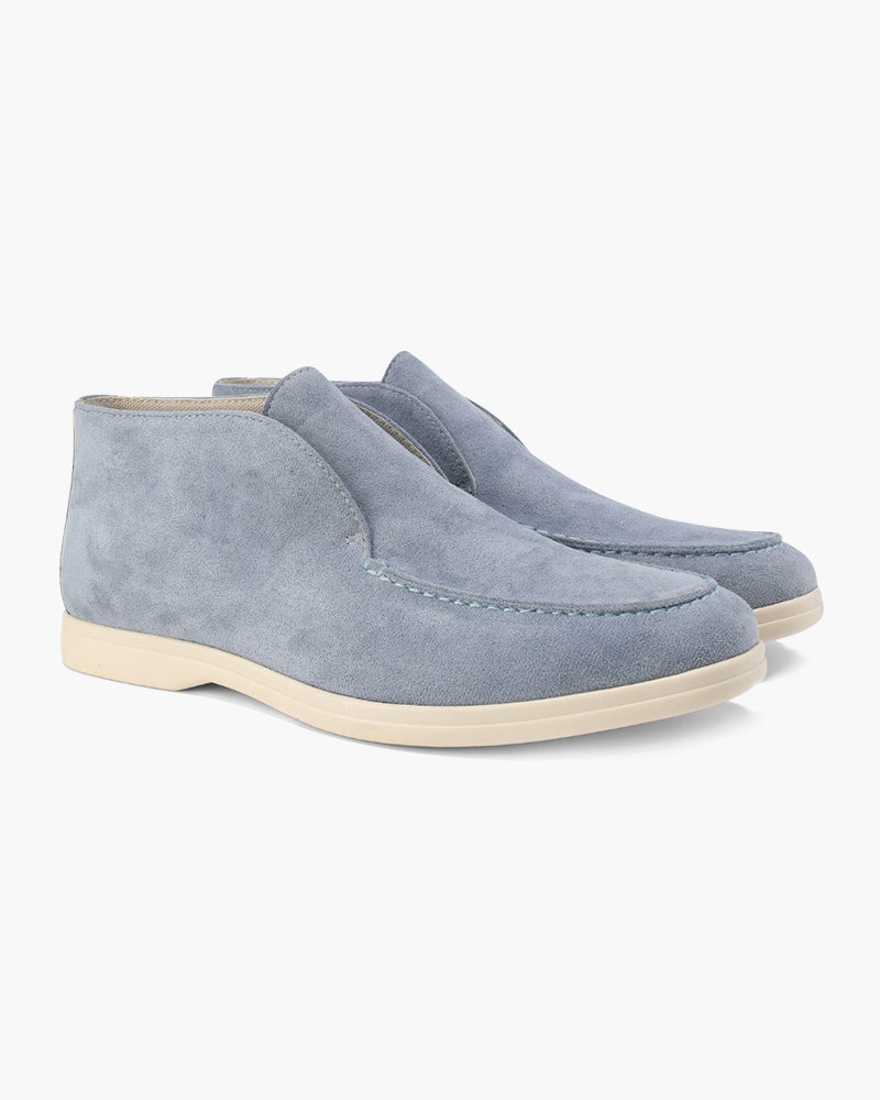 High Suede Loafers - Iron & Oak