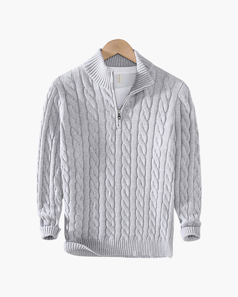 Verbier Half Zip Sweater - Iron & Oak