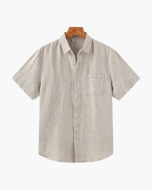 Cape Town - Linen Shirt (Shortsleeve) - Iron & Oak