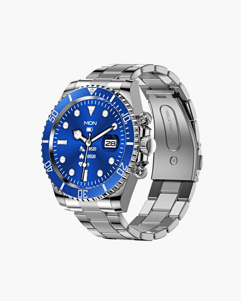 Heavyweight Diver Steel Watch - Iron & Oak
