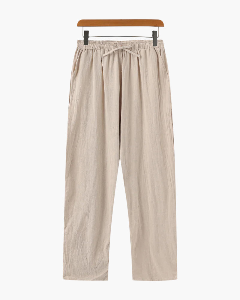 Zanzibar - Linen Pantalon - Iron & Oak