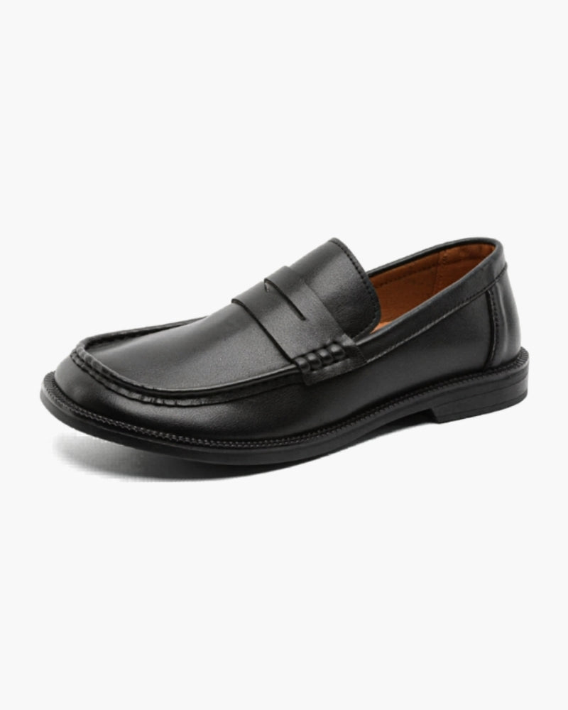 Premium Formal Penny Loafers - Iron & Oak