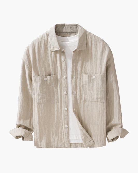 Portofino Overshirt - Iron & Oak