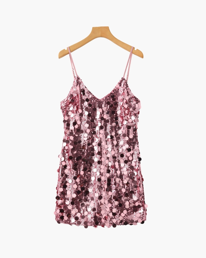 Sequin Party Mini Dress - Iron & Oak