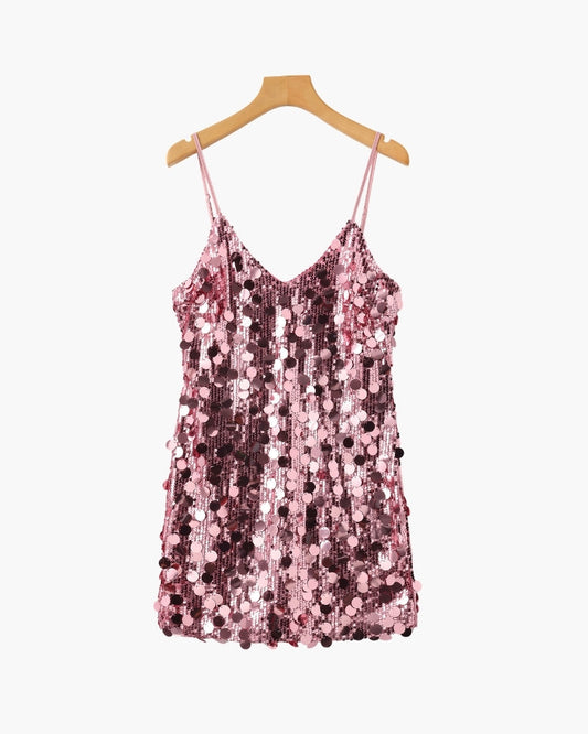 Sequin Party Mini Dress - Iron & Oak
