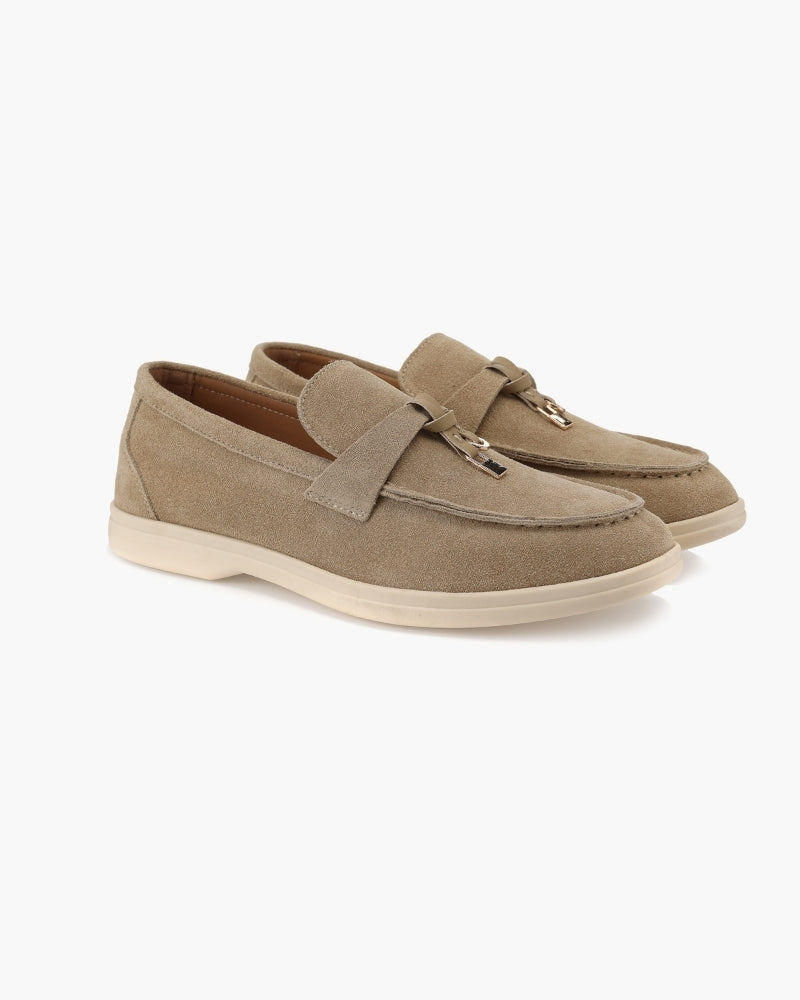 Suede Lady Loafers - Iron & Oak