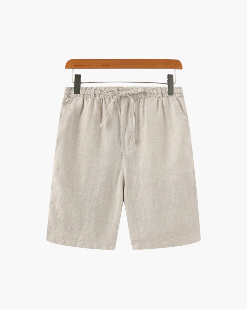 Casablanca - Premium Linen Shorts - Iron & Oak