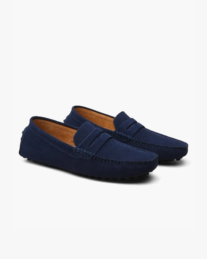 Suede Driver Loafers - Iron & Oak