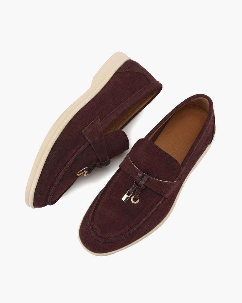 Suede Lady Loafers - Iron & Oak
