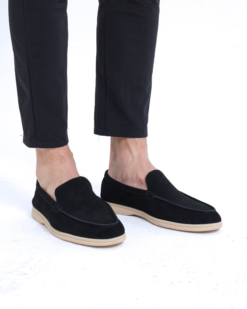 Premium Suede Loafers - Iron & Oak