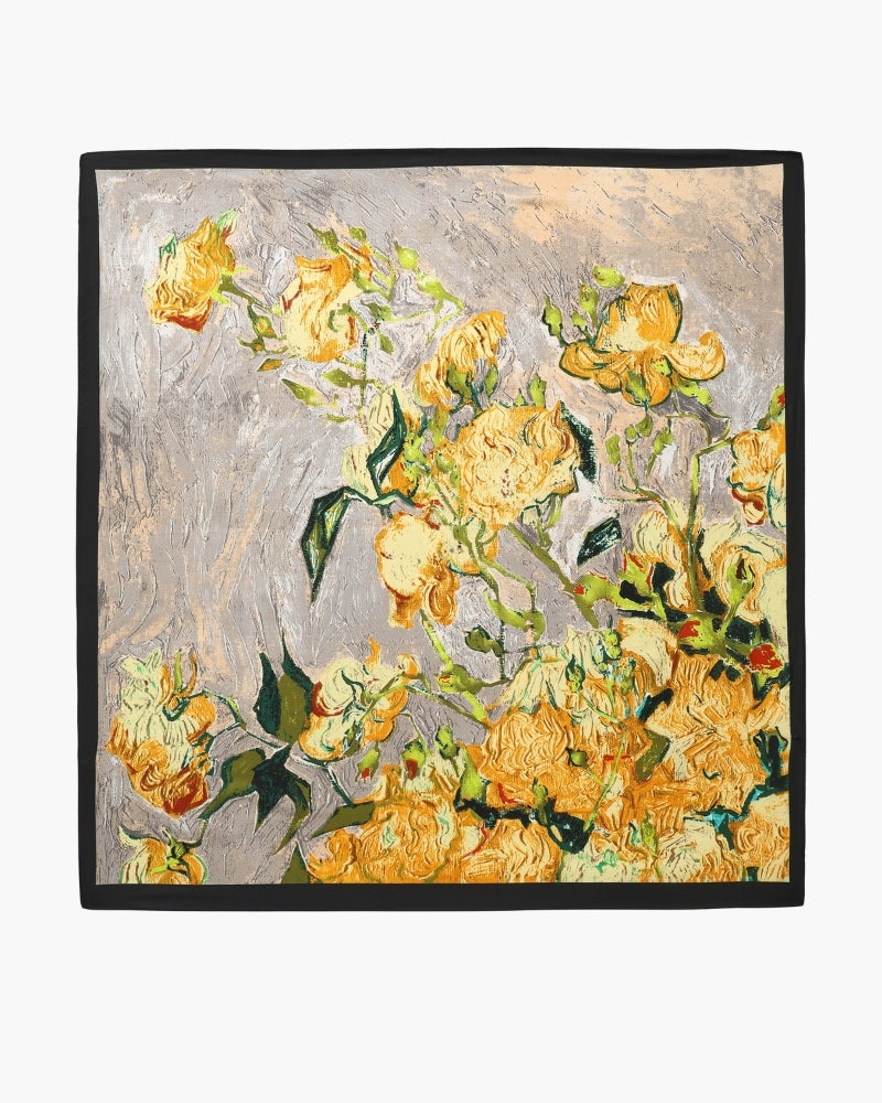 Impressionist Garden Scarf - Iron & Oak