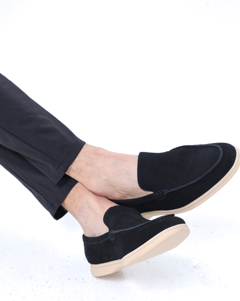 Premium Suede Loafers - Iron & Oak