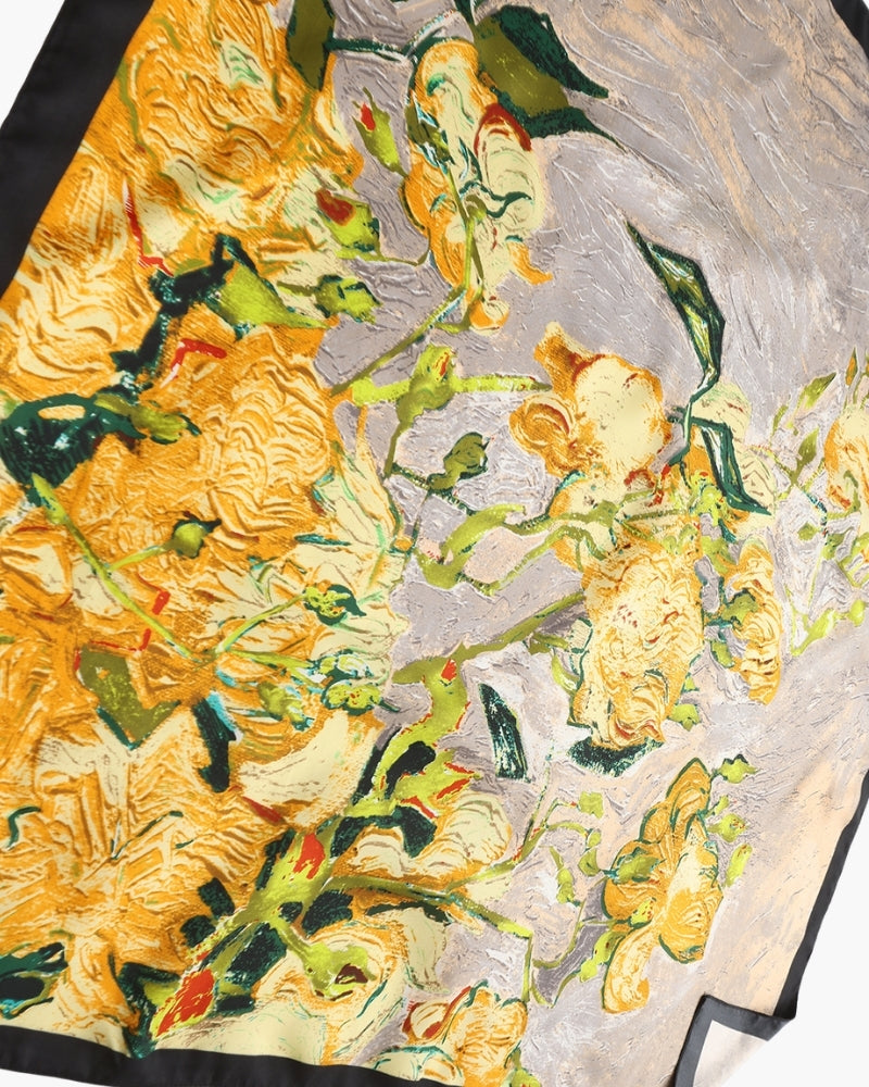 Impressionist Garden Scarf - Iron & Oak