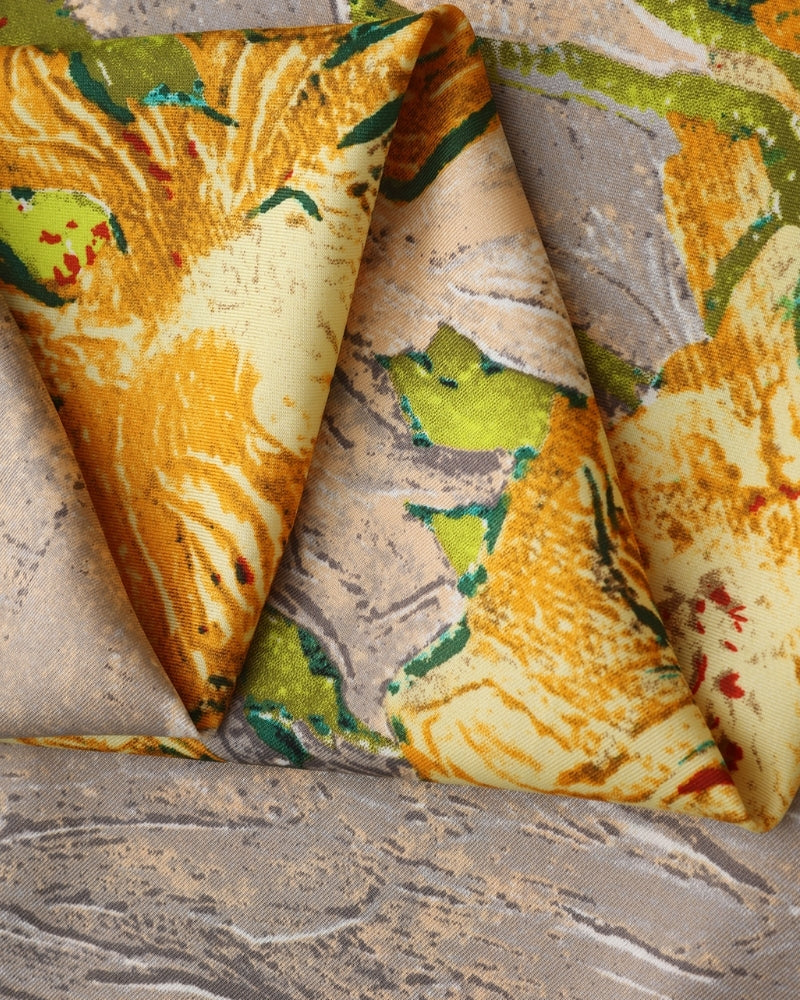 Impressionist Garden Scarf - Iron & Oak