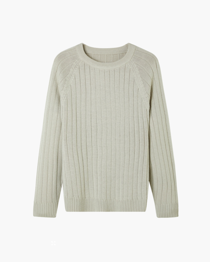 100% Premium Wool Sweater - Iron & Oak