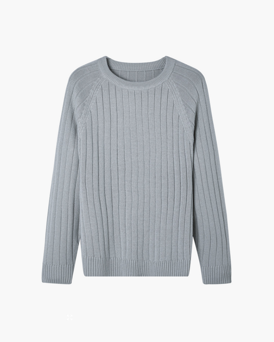 100% Premium Wool Sweater - Iron & Oak