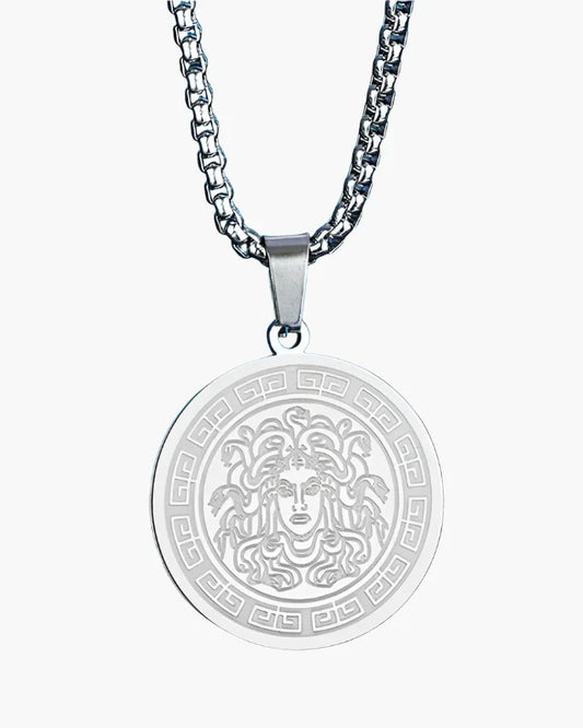 Medusa Long Chain (Gold & Silver) - Iron & Oak